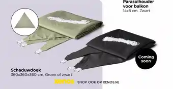 Xenos Schaduwdoek aanbieding