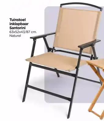 Xenos Tuinstoel inklapbaar santorini aanbieding