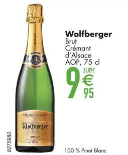 Cora Wolfberger Brut Crémant d'Alsace AOP aanbieding