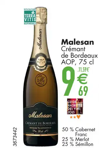 Cora Malesan Crémant de Bordeaux AOP aanbieding