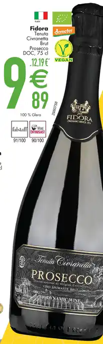 Cora Fidora Tenuta Civranetta Brut Prosecco DOC aanbieding