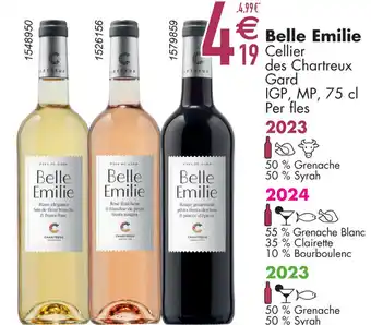 Cora Belle Emilie Cellier des Chartreux Gard IGP, MP, aanbieding