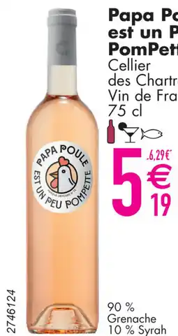 Cora Papa Poule est un Peu PomPette Cellier des Chartreux Vin de France aanbieding