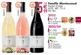 Cora Famille Montescaud  Duché d'Uzès AOP, MP aanbieding