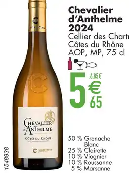 Cora Chevalier d'Anthelme 2024 Cellier des Chartreux Côtes du Rhône AOP, MP aanbieding