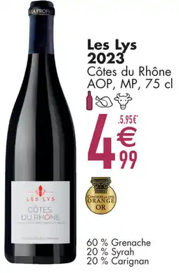 Cora Les Lys 2023 Côtes du Rhône AOP, MP aanbieding