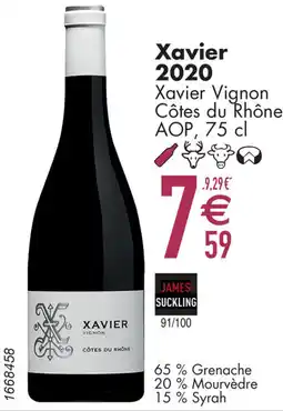 Cora Xavier 2020 Xavier Vignon Côtes du Rhône AOP aanbieding