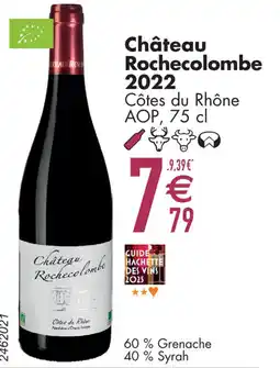 Cora Château Rochecolombe 2022 Côtes du Rhône AOP aanbieding