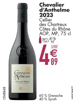 Cora Chevalier d'Anthelme 2023 Cellier des Chartreux Côtes du Rhône AOP, MP aanbieding