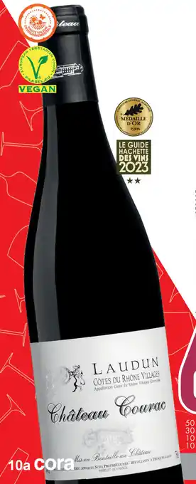 Cora Château Courac 2021 Laudun Côtes du Rhône Villages AOP, MC aanbieding