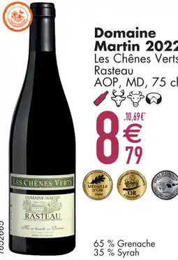 Cora Domaine Martin 2022 Les Chênes Verts Rasteau aanbieding