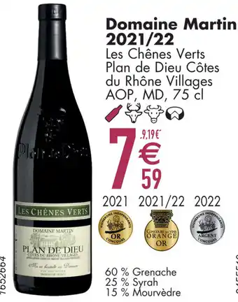 Cora Domaine Martin 2021/22 aanbieding