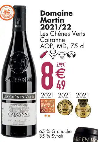 Cora Domaine Martin 2021/22 aanbieding