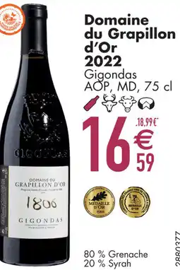 Cora Domaine du Grapillon d'Or 2022 Gigondas AOP, MD aanbieding