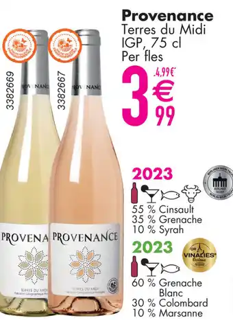 Cora Provenance Terres du Midi IGP, aanbieding