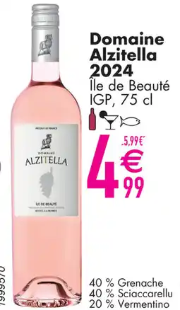 Cora Domaine Alzitella 2024 Île de Beauté IGP aanbieding