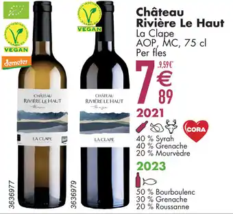 Cora Château Rivière Le Haut La Clape aanbieding