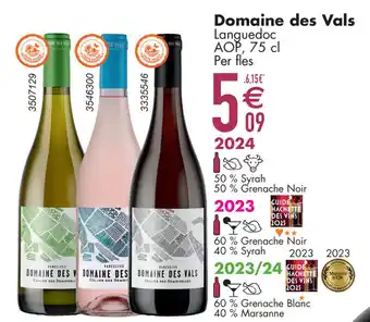 Cora Domaine des Vals Languedoc AOP, aanbieding