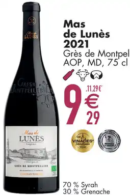 Cora Mas de Lunès 2021 Grès de Montpellier AOP, MD aanbieding