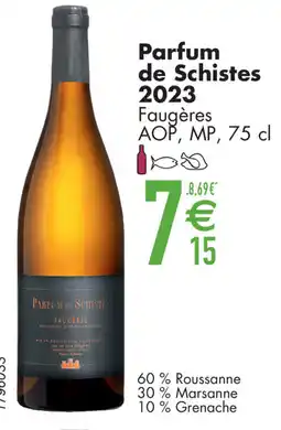 Cora Parfum de Schistes 2023 Faugères AOP, MP aanbieding