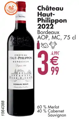 Cora Château Haut Philippon 2022 Bordeaux AOP, MC aanbieding