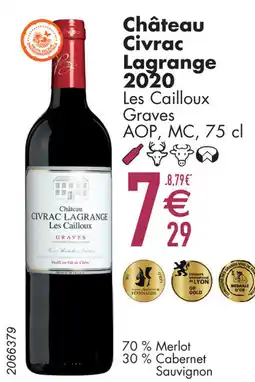 Cora Château Civrac Lagrange 2020 aanbieding