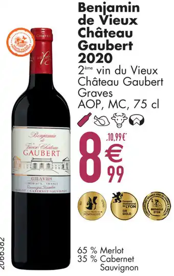 Cora Benjamin de Vieux Château Gaubert 2020 aanbieding