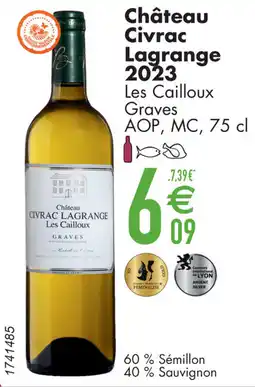 Cora Château Civrac Lagrange 2023 aanbieding