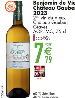 Cora Benjamin de Vieux Château Gaubert 2023 aanbieding