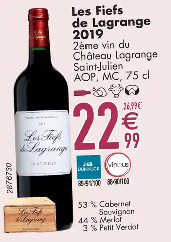 Cora Les Fiefs de Lagrange 2019 aanbieding