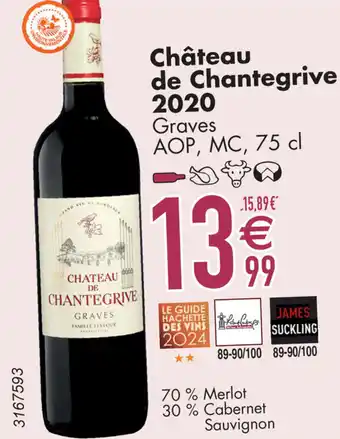 Cora Château de Chantegrive 2020 aanbieding