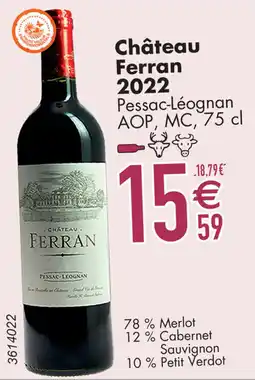 Cora Château Ferran 2022 aanbieding