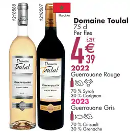 Cora Domaine Toulal aanbieding