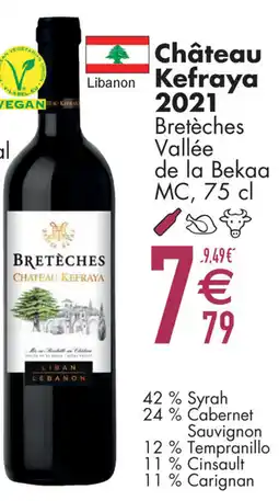 Cora Château Kefraya 2021 aanbieding