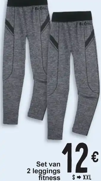 Cora Set van 2 leggings fitness aanbieding