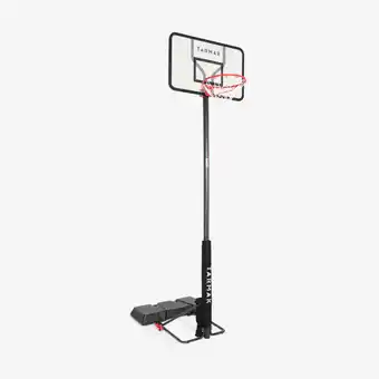 Decathlon Basketbalpaal B100 Easy verstelbaar van 2,20 m tot 3,05 m polycarbonaat aanbieding