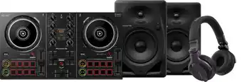 Coolblue Pioneer DJ DDJ-200 + Pioneer DJ HDJ-CUE1 + Pioneer DJ DM-50D Noir aanbieding