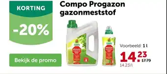 AVEVE Compo Progazon gazonmeststof 1L aanbieding