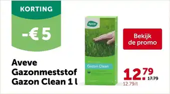 AVEVE Aveve Gazonmeststof Gazon Clean 1L aanbieding