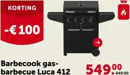 AVEVE Barbecook gas- barbecue Luca 412 aanbieding