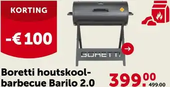 AVEVE Boretti houtskool- barbecue Barilo 2.0 aanbieding