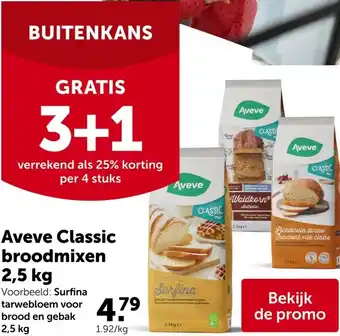 AVEVE Aveve Classic broodmixen 2,5 kg aanbieding