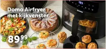 AVEVE Domo Airfryer met kijkvenster aanbieding