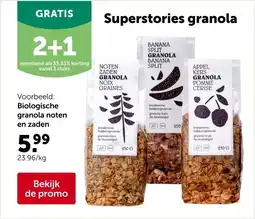 AVEVE Biologische granola noten en zaden aanbieding