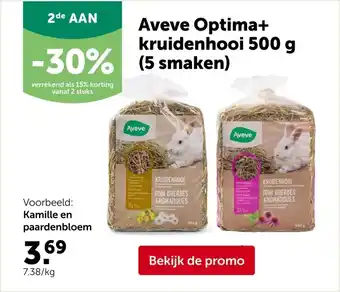 AVEVE Kamille en paardenbloem aanbieding