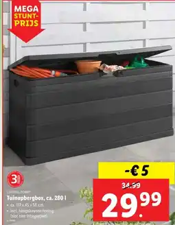 Lidl Tuinopbergbox, ca. 280 | aanbieding