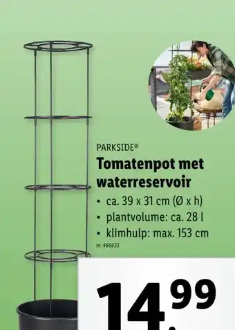 Lidl Tomatenpot met waterreservoir aanbieding