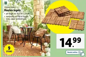 Lidl Houten tegels aanbieding