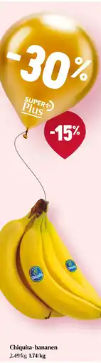 Delhaize Chiquita-bananen aanbieding