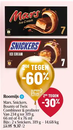 Delhaize Roomijs aanbieding